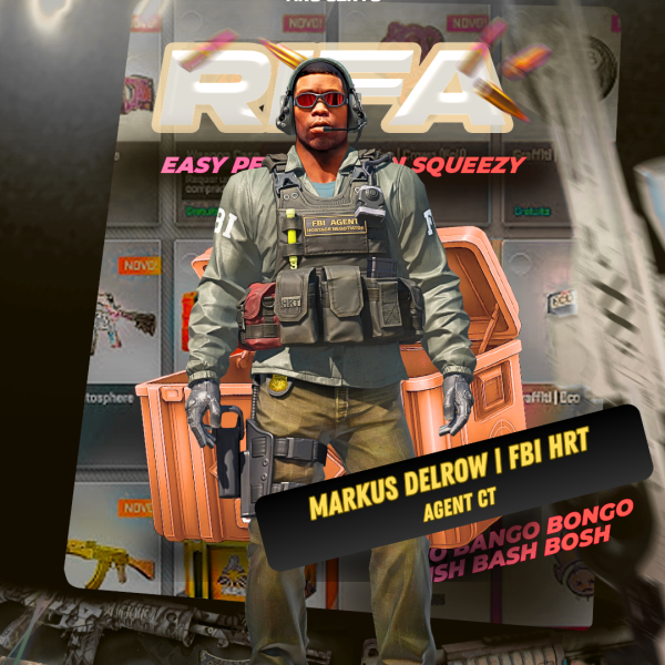 21/11 • SORTEIO GRÁTIS - Markus Delrow | FBI HRT